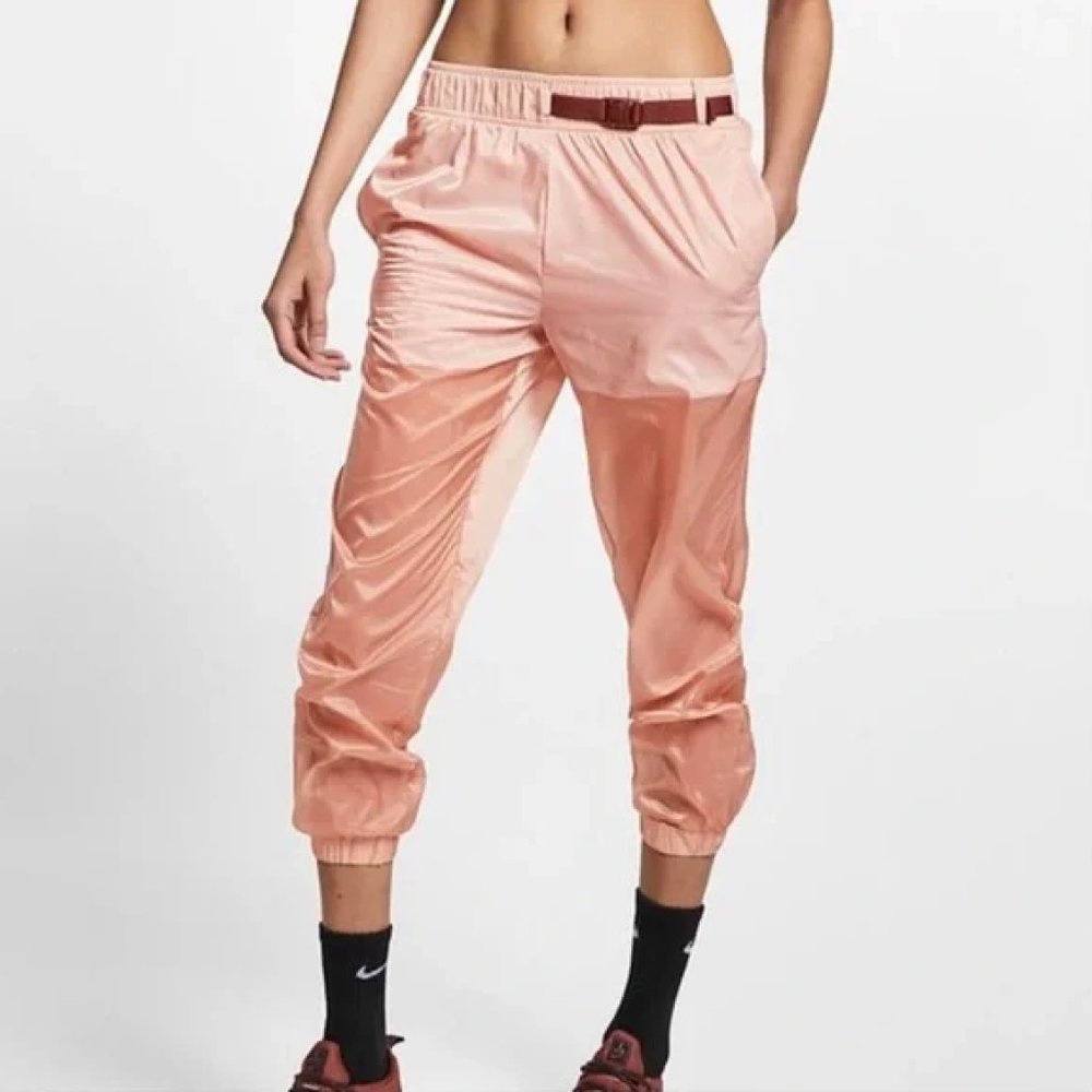 Blush Pink Women's Nike Sportswear Tech Trackpants/Joggers